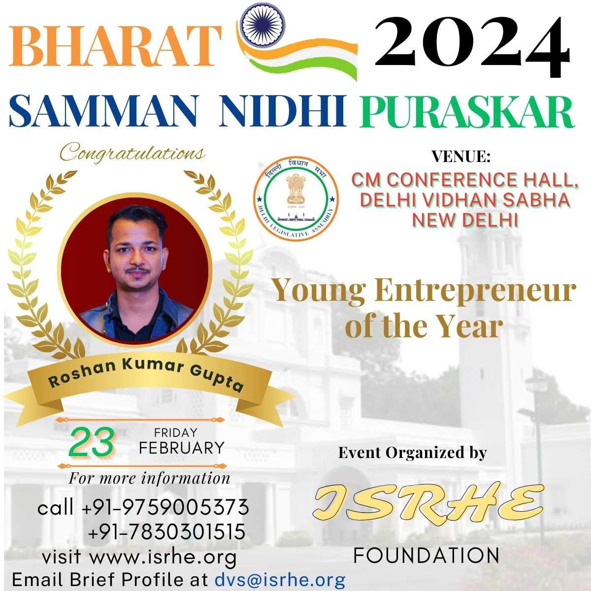 Mr. Roshan Kumar Gupta 